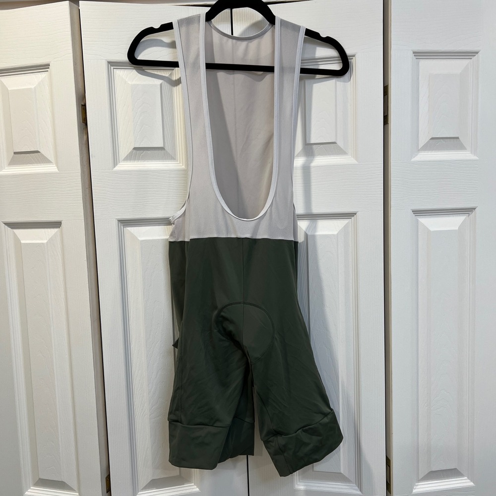 NeoPro Cycling Bib Shorts Unisex 2XL Olive Green Padded Road Bike Biking Gear